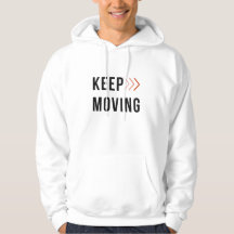 Blijf bewegen Pijlen Hoodie