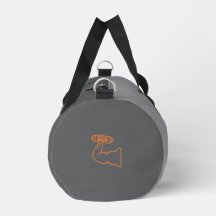 Blijf bewegen – Rugged Gym Bag voor mannen