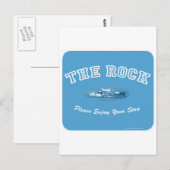 Blijf bij Alcatraz Briefkaart (Voorkant / Achterkant)