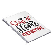Blijf bij de detective thuis notitieboek (Rechterzijde)