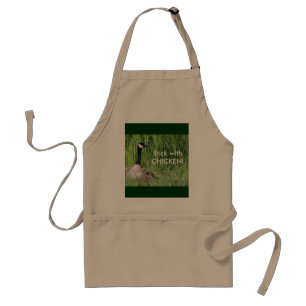 Blijf bij de kip! Apron Standaard Schort