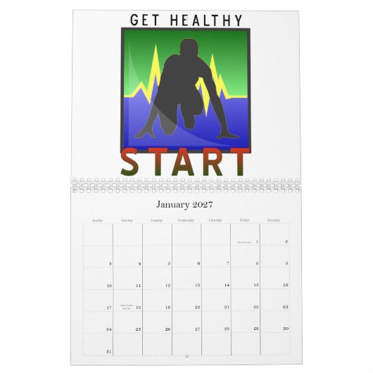 Blijf bij de planning kalender (Jan 2027)