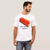 Blijf bij de spiners. t-shirt (Voorkant volledig)