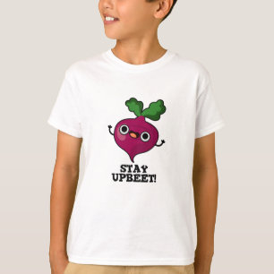 Blijf bij Funny Veggie Beet Pun T-shirt