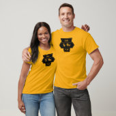 Blijf bij het plan logo op t-shirt (Unisex)