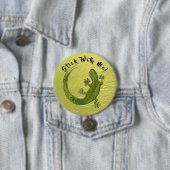 Blijf bij me gekko ronde button 7,6 cm (In situ)