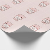 Blijf Bij Mij Esthetisch Citaat Design Romantisch Cadeaupapier (Hoek)