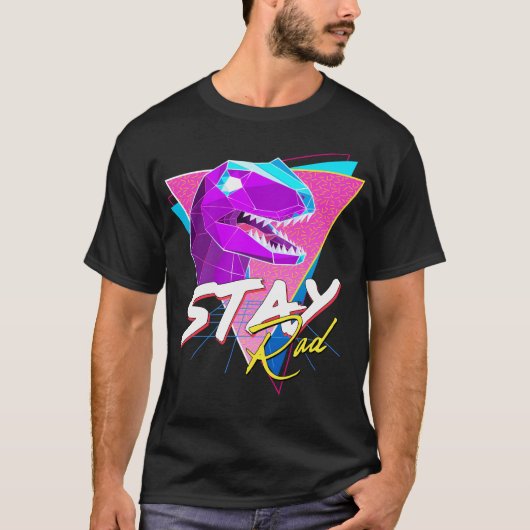 Blijf bij RAD 90S Raptor T-shirt (Voorkant)