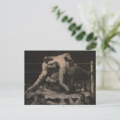 Blijf bij Sharkey's Briefkaart (Staand voorkant)