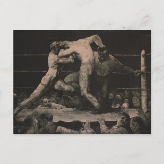 Blijf bij Sharkey's Briefkaart (Voorkant)