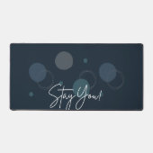 Blijf bij uw eenvoudige design bureaumat (Voorkant)