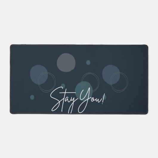 Blijf bij uw eenvoudige design bureaumat (Voorkant)