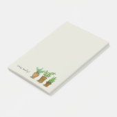Blijf bladerrijk, voor plantenliefhebbers post-it® notes (Schuin)