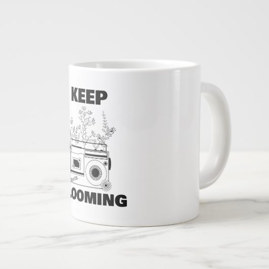 Blijf bloeien Radio Wildflower Specialty Mok (Voorkant rechts)