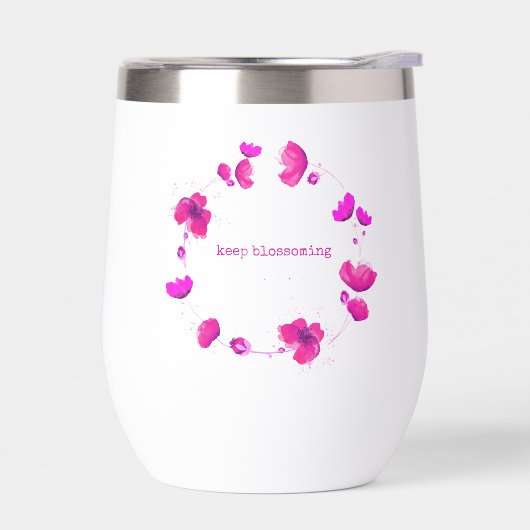 Blijf bloeien, waterfles (Links)