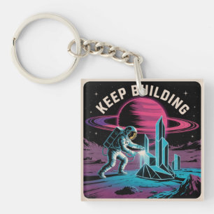 Blijf Bouwen Sleutelhanger