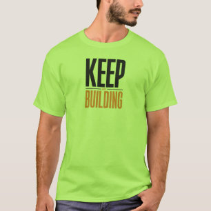 BLIJF BOUWEN T-SHIRT