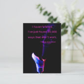 Blijf Briefkaart proberen (Staand voorkant)