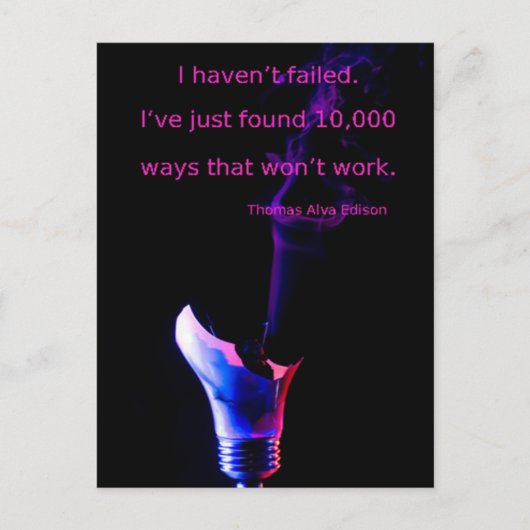 Blijf Briefkaart proberen (Voorkant)