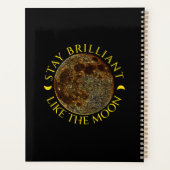 Blijf briljant als de maan - Celestial Quote Planner (Achterkant)