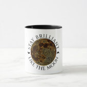 Blijf briljant als de maan - Celestial White Mok (Midden)