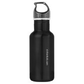 "Blijf buiten de keuken" Pickleball Water flesje Waterfles (Achterkant)