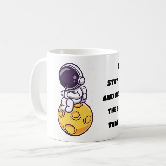 Blijf Cadeau mok (Voorkant links)