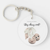 BLIJF CHERRY COOL SLEUTELHANGER (Voorkant)