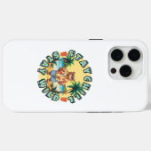 Blijf Chillen Blijf Wild – Zomerstrand Beer Design Case-Mate iPhone Case (Achterkant (horizontaal))