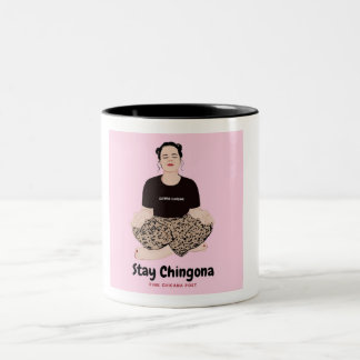 Blijf Chingona Tweekleurige Koffiemok