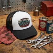 Blijf Chrome Garage Trucker Pet