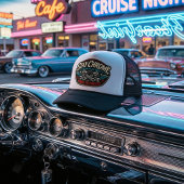 Blijf Chrome Garage Trucker Pet