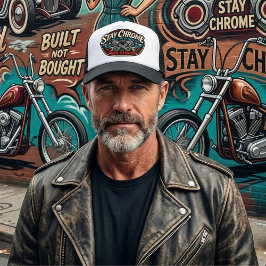 Blijf Chrome Garage Trucker Pet