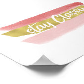 Blijf Classy Poster (Hoek)