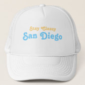 Blijf Classy San Diego Trucker Pet (Voorkant)