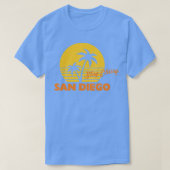Blijf Classy San Diego zonsondergang design T-shirt (Design voorkant)