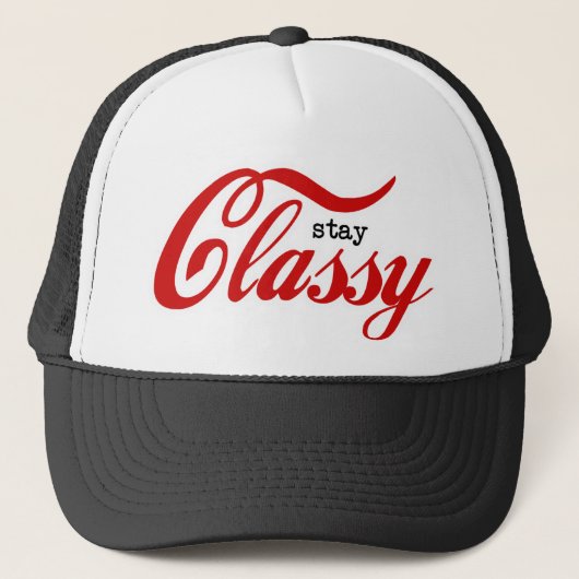 Blijf Classy Trucker Pet (Voorkant)