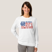 Blijf Classy'MERICA US Flag Shirt (Voorkant volledig)
