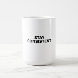 Blijf Consistent Waterfles – Christelijke Fitness  Magische Mok