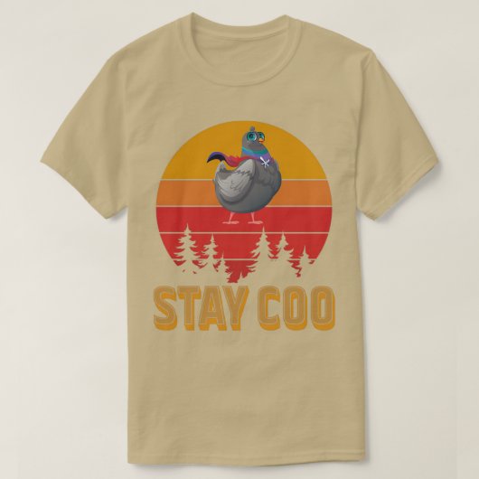 Blijf Coo  duiven 15 T-shirt (Design voorkant)