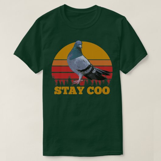 Blijf Coo  duiven 72 T-shirt (Design voorkant)