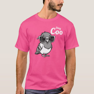 Blijf Coo Funny Cool Baby Pigeon Humor T-shirt