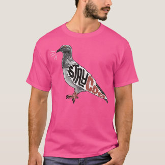 Blijf Coo Pigeon Lover Cadeau Pigeon Eigenaar Funn T-shirt