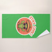 Blijf cool. badhanddoek (Badhanddoek)