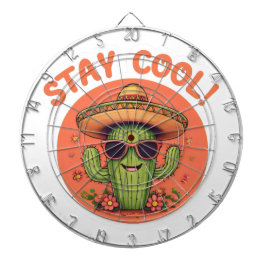 Blijf cool. dartbord