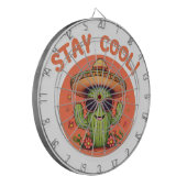 Blijf cool. dartbord (Voorkant Links)