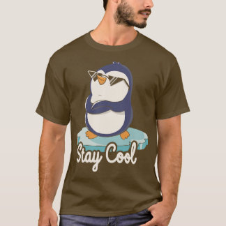 Blijf Cool Funny Penguin van Tobe Fonseca T-shirt