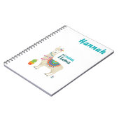 Blijf Cool Llama persoonlijk Notitieboek (Linkerzijde)