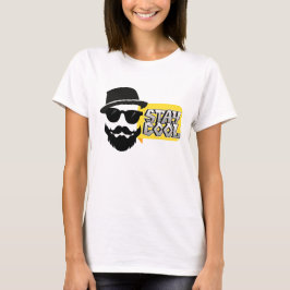 Blijf cool mannen t-shirt