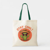 Blijf cool. tote bag (Achterkant)